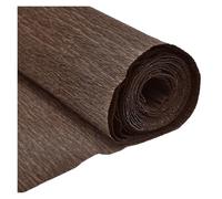 Envoltorios para regalos, Papel de regalo Multicolor 50x250cm Rollo papel crepé arrugado Regalo decoración floral DIY(Coffee)