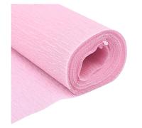 Envoltorios para regalos, Papel de regalo Multicolor 50x250cm Rollo papel crepé arrugado Regalo decoración floral DIY(Light pink)