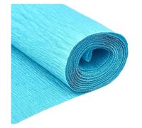 Envoltorios para regalos, Papel de regalo Multicolor 50x250cm Rollo papel crepé arrugado Regalo decoración floral DIY(Brilliant blue)