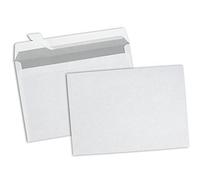 Envoltura 50 A5 electrónico - C5 papel blanco tamaño 90g 162 x 229 mm sobre blanco con cierre de cinta adhesiva