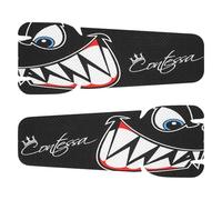 Envoltura Antideslizante Para Manillar De Bicicleta - Cinta De PVC Con Patrón De Tiburón, Cubierta Resistente A Los Arañazos, Película Decorativa Para Carretera, Agarre Antideslizante, Ciclismo En Sco