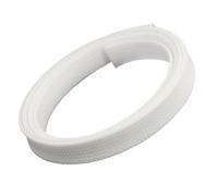 Envoltura de Alambre Tubo de Fibra Suave Trenzada de Alta Temperatura, Funda for Cable, Tubo de Fibra de Vidrio de 1 mm a 50 mm de diámetro, 1 Pieza(3METERS*20MM)