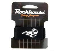 Envoltura de amortiguación de ruido para diapasón de guitarra eléctrica acústica con material de algodón ajustable para silenciar cuerdas sin herramientas (C)