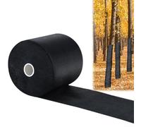 Envoltura de árbol para seguridad de corteza de invierno, cubierta de tronco de tela no tejida suave para arbustos, árboles frutales y especies ornamentales (130 pies)