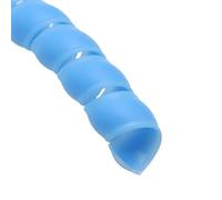 Envoltura de cable en espiral, envoltura, cubierta tubo, enrollado, protección tubería, línea flexible, protector alambre, organizador(Blue,ID 35mm 5 Meters)