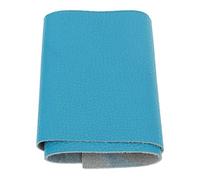 Envoltura de cuero para el grip del taco de billar, agarre manual resistente al desgaste para un mejor control y potencia, piel de mantenimiento de primera calidad para tacos de (Patrón de lichi azul)