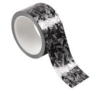 Envoltura De Fibra De Carbono Forjado - Pet, Película De Vinilo Brillante para Automóviles, Visual Mejorado | Tiras De Alféizar De Ventanas De Automóvil, Fibra Negra Mate De Vinilo,