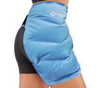 Envoltura de hielo de cadera, reutilizable, bolsa de hielo flexible para alivio del dolor de bursitis, ciática después de la cirugía, compresa caliente y fría para reemplazo de cadera, lesiones,