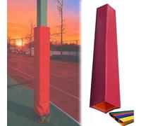 Envoltura de protección acolchada para poste de baloncesto para un uso seguro en sótanos y garajes, equipo deportivo esencial para mayor seguridad y resistencia al impacto