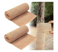 Envoltura de protección para árboles de yute, protector de tronco transpirable a prueba de heladas para huertos y árboles de paisaje, defensa contra plagas y condiciones climáticas adversas