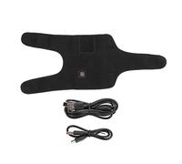 Envoltura de Rodillera Calentada, Almohadillas Térmicas de Rodilla de Masaje Eléctrico Portátil, Diseño de Bolsillo de Bolsa de Medicina China, para Aliviar el Dolor de Rodilla, Promover la