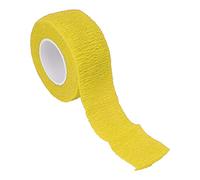 Envoltura de Vendaje Autoadhesiva 10 Rollos Vendaje Elástico Cinta Cohesiva Envoltura de Protección de Dedos para Dedos de los Pies, Cinta de Vendaje de Soporte Deportivo Vendaje Cohesivo(amarillo)