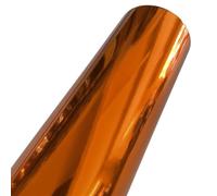 Envoltura de Vinilo de Fibra de Carbono, Envoltura de Vinilo for automóvil, Varios tamaños, Multicolor(Orange,50cm x 200cm)