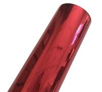 Envoltura de Vinilo de Fibra de Carbono, Envoltura de Vinilo for automóvil, Varios tamaños, Multicolor(Red,50cm x 300cm)