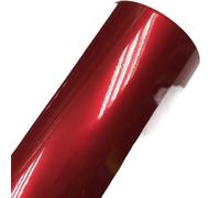 Envoltura de Vinilo de Fibra de Carbono, Tamaños múltiples Multicolores del Abrigo Coche Vinilo de la Motocicleta Auto(Red,40CM X 152CM)