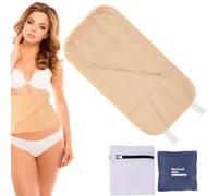 Envoltura estomacal con aceite de ricino - envoltura con aceite de ricino natural | Paquete de aceite de ricino para kit de hígado desorden reutilizable comodidad sueño ajuste corbatas suaves orgánica