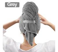 Envoltura para el cabello de secado rápido, gorro de toalla de forro polar coral, turbante de baño súper absorbente, para cabello largo y grueso, gorro de ducha de microfibra suave, para mujeres