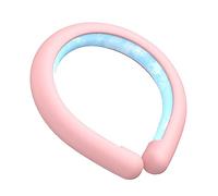 Envoltura portátil para el cuello, ventilador deportivo para colgar manos libres, bolsa de hielo de gel frío manos libres, manguera de enfriamiento de cuello por debajo de 28 °C para trabajadores al