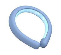 Envoltura portátil para el cuello, ventilador deportivo para colgar manos libres, bolsa de hielo de gel frío manos libres, manguera de enfriamiento de cuello por debajo de 28 °C para trabajadores al