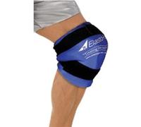 Envoltura terapéutica Elasto-Gel de Southwest Technologies, compresa de frío/calor, 23 x 61 cm. Gel con alto contenido de glicerina, recubierto con un material elástico en cuatro direcciones que