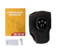 Envoltura térmica para el tobillo, recargable de 4 niveles, inalámbrica, almohadilla térmica para pies, para aliviar la relajación, para adultos mayores, hogar, oficina, viajes, cumpleaños, día del