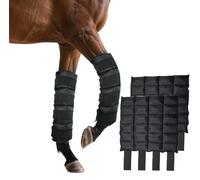 Envolturas para botas de hielo de caballo, paquete de hielo de gel reutilizable para botas de caballos | Bota refrescante para lesiones de caballos y después del entrenamiento, corvejón, rodilla y