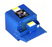 Envolvedora automática de rollos con control de temperatura y velocidad para envasado de alimentos