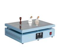 Envolvedora de celofán, sellador de calefacción de escritorio de 1200 W, 30 x 40 cm, temperatura de 1 a 200 °C, envoltura de bordes para evitar quemaduras, ideal para perfumes y cosméticos