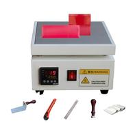 Envolvedora manual de celofán para cigarrillos, perfumes y cosméticos con control de calefacción