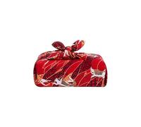 Envolver la bolsa de tela, Paño de regalo reutilizable Blue Bird de 45-95 cm, 6 unidades(Red Carp,70 * 70cm)