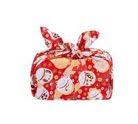 Envolver la bolsa de tela, Paño de regalo reutilizable Blue Bird de 45-95 cm, 6 unidades(Red Catal Cat,45 * 45cm)