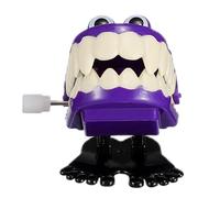 Envuelva los dientes que caminan - Envuelva los chompers, aterrice juguetes de mandíbula | Divertidos dientes falsos juguetes de movimiento, broma, juguete de charla para caminar, pies delatados