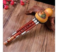 EnweMahi Flauta Hulusi, Hulusi En Clave C/BB, Flauta De Calabaza De Secuoya, Instrumento De Viento Profesional, Obsequio Cultural, Instrumento De Secuoya para Principiantes BB