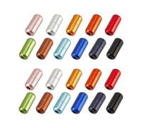 ENWWCH 22 Uds. Hebilla for cordones, conector tensor de Metal, 11 Color Aluminio, hebilla sin, cierres joyería for zapatillas deporte for adultos Para Cordones