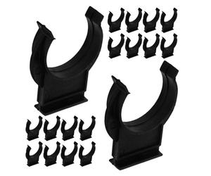 ENWWCH 40 Clips for zócalo de Cocina, Puntera plástico para Sofás | Sujetadores De Tablero for Gabinetes Rodapiés Patas Muebles Zócalo Universal Oculto