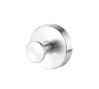 ENWWCH 8 ganchos de acero inoxidable con ventosa for ducha, baño, toallas, batas, lufas, puertas vidrio, azulejos y espejos Para Cocina Baño(Sliver)