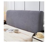 ENWWCH Funda for cabecero de Cama Jacquard con Todo Incluido, Funda elástica for Color Liso, for Respaldo for Dormitorio para Cabecero(Dark Grey,120 cm)