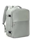 ENWWCH La Mochila del Bolso de la Cabina for Las Mujeres, Viaje Ordenador portátil Hace Excursionismo el Equipaje Mano Aprobado por aerolínea para Travel(Green,S)