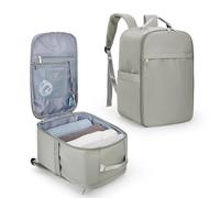 ENWWCH Mochila Bolso de Cabina, Mochila Viaje Equipaje Mano for, for Ordenador portátil for Mujeres/Hombres para Travel(Brown,S)