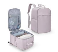 ENWWCH Mochila Bolso de Cabina, Mochila Viaje Equipaje Mano for, for Ordenador portátil for Mujeres/Hombres para Travel(Pink,S)