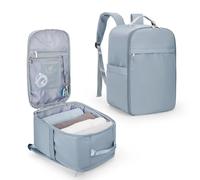 ENWWCH Mochila Bolso de Cabina, Mochila Viaje Equipaje Mano for, for Ordenador portátil for Mujeres/Hombres para Travel(Blue,S)