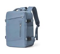 ENWWCH Mochila de Viaje 40x20x25cm for Hombres y Mujeres, Bolsa Cabina for Llevar, Equipaje, Fin Semana Negocios, Mochila for Ordenador portátil para Travel(Deep Blue)