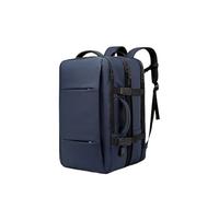 ENWWCH Mochila de Viaje for Hombre, Mochila Negocios, Bolso Extensible Escolar, Impermeable for Ordenador portátil Gran Capacidad para Travel(Blue)