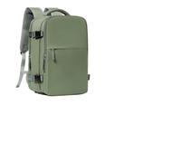 ENWWCH Mochila de Viaje for Mujer, Bolso Cabina 40x20x25cm, Equipaje Mano, Reforzado, Mochila for Ordenador portátil for Hombre para Travel(Grey Green)