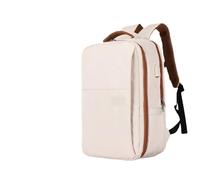 ENWWCH Mochila de Viaje for Mujer, Bolso for Ordenador portátil, Cabina, Mochila for Hombre, Mochilas Escolares for Llevar en Negocios, a Distancia para Travel(Beige)