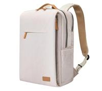 ENWWCH Mochila de Viaje Multifuncional for Mujer, Bolso avión, Bolsas Aire for Notebook, Mochilas Ligeras for Ordenador portátil para Travel(Beige)