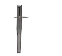 ENWWCH Patas de Metal Doble Tubo for Muebles, mesita Noche, Banco Lujo, Accesorios Mesa, Patas gabinete, 4 Uds para Oficina(Grey 15cm)