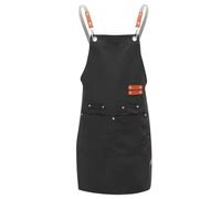 Enwye Delantal De Lona, Delantal De Trabajo Para Hombre Y Mujer, De Chef Con Correa Ajustable Y 3 Bolsillos, Delantales Para Cocina Y Repostería, Espalda Cruzada