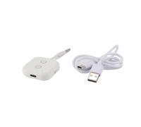 Enwye Transmisor y Receptor Bluetooth 5.3, 2 en 1 para Auriculares inalámbricos de avión, con Conectores auxiliares de 3,5 mm, Ideal para Aviones, TV, Coche, Tableta y Gimnasio.