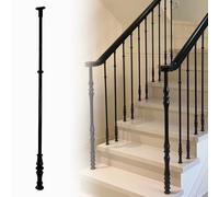 ENWYTE Balaustres de Escalera Kit Poste Barandilla Escalera Metal Evita Caídas Lofts Hotel Villas Oficina Escaleras Remodelación Barandilla Escalera Husillos Barandilla Decorativos(A0109,10PCS)